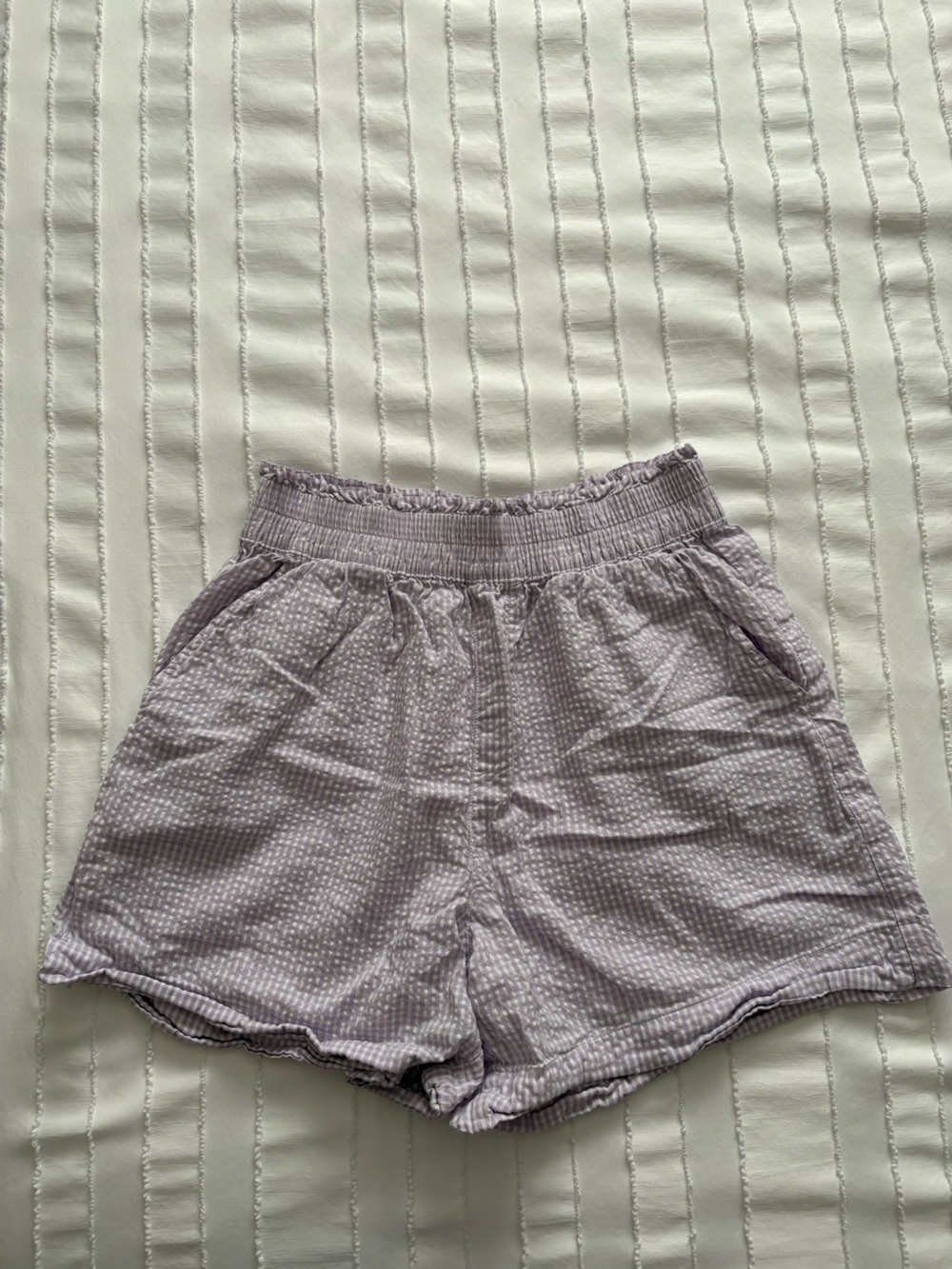 Aerie High Waisted Women's Lavender Boxer Shorts